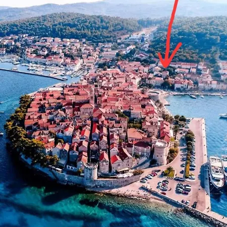 Daire New Luxury Sandra- Old Town Korčula